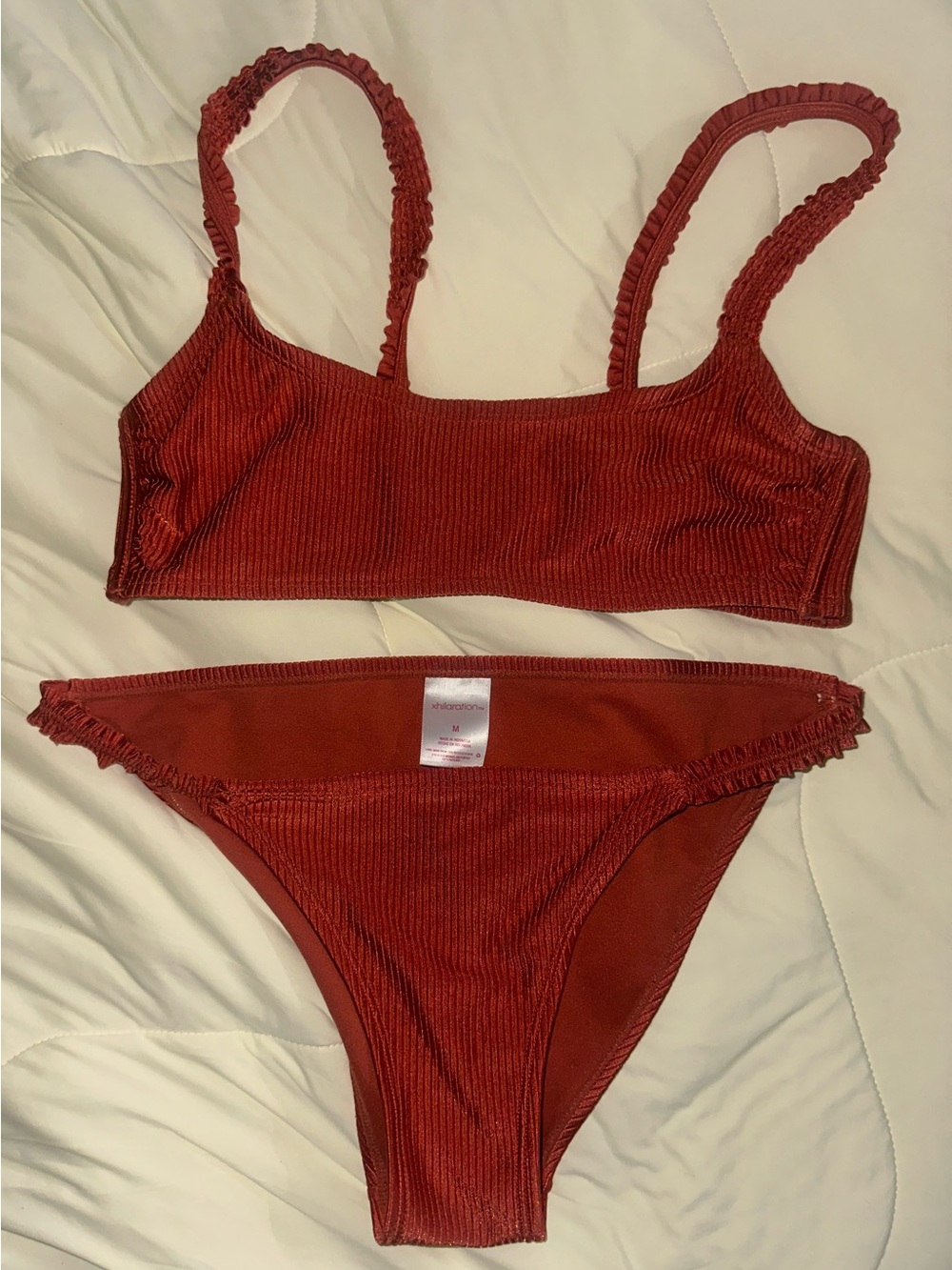 Burnt orange 2 piece from xhilaration size medium
